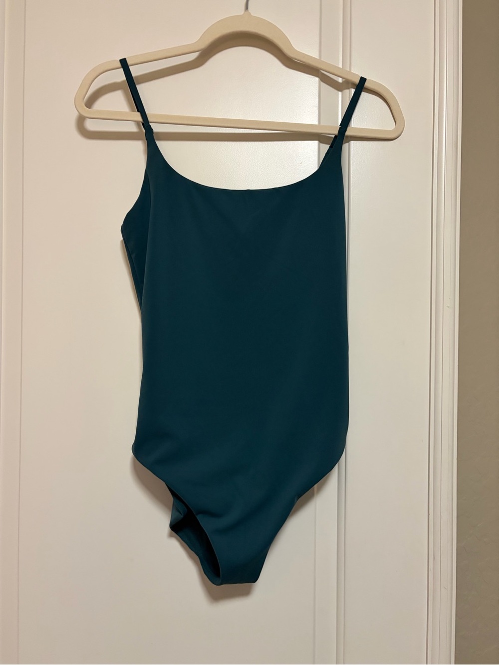☀️🌴NWT🌴☀️CRZ YOGA Sleek Deep Teal One-Piece Swimsuit☀️🌴